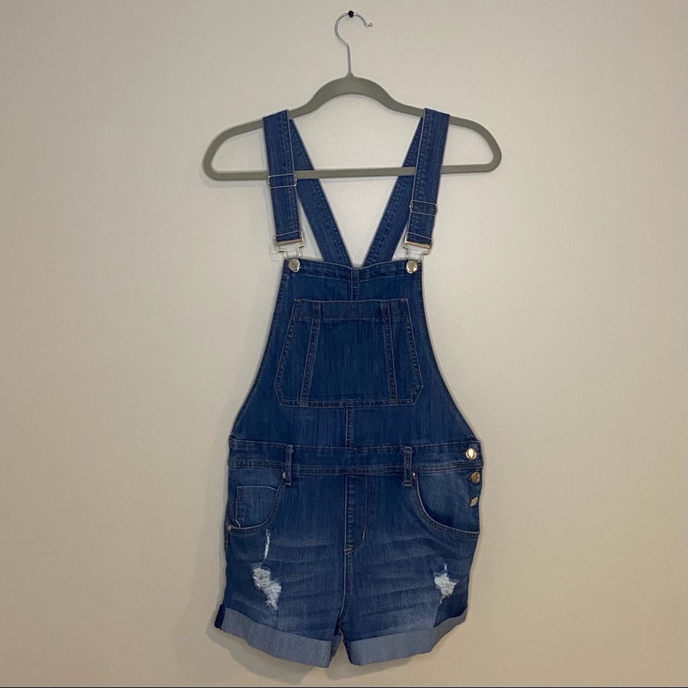 Overall Shorts